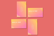 Simple Gradient Business Card, a Business Card Template by Meknya (Thumbnail 2 of 2)