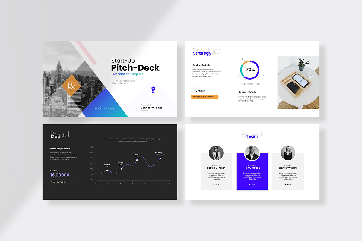 Start Up Pitch Deck PowerPoint preview 4