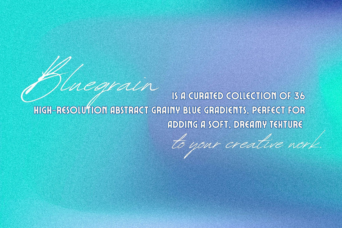 BLUEGRAIN Abstract Grainy Gradients, a Background Graphic by Anzhelika (Photo 3 of 8)