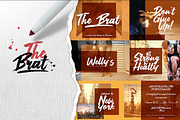 Brush Brat Font Bundle, a Handwritten Font by khurasan (Thumbnail 5 of 6)