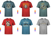 100 T-Shirt and Merchandise Graphics, an Animal Illustration by TSV Art Collective (Thumbnail 10 of 23)