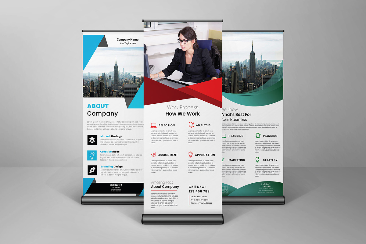 Business Roll-Up Banner, a Flyer Template by nandinigraphics (Photo 1 of 4)