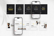 Fitness Instagram Templates Bundle, a Social Media Template by DigiPax (Thumbnail 8 of 12)