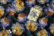 Watercolor Colorful Rose Pattern, a Pattern Graphic by StudioGlouna (Thumbnail 2 of 5)