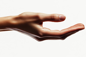 Hand positioned to offer assistance, a Photo by Beautiful things