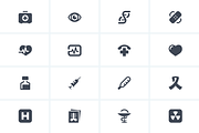 Healthcare and medical icons, an Icon by popcic (Thumbnail 3 of 3)