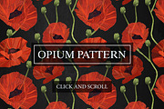 OPIUM PATTERN, a Pattern Graphic by ANAKOTO (Thumbnail 10 of 14)