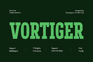 Vortiger – Modern Western Serif