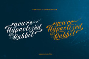 Lucky Pletan Typeface, a Script Font by alit design (Thumbnail 8 of 15)