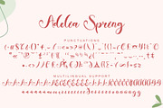 Adelia Spring, a Handwritten Font by Yoga Letter (Thumbnail 6 of 6)