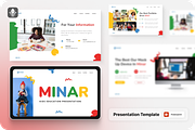 Kids Education PowerPoint, a Presentation Template by SquidPixey (Thumbnail 1 of 6)
