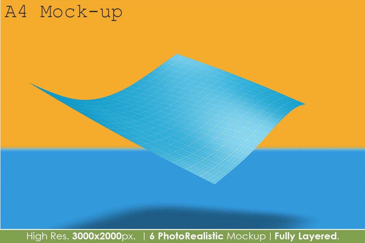 A4 Mockup, a Print Template by MahmoudRafik (Photo 3 of 14)