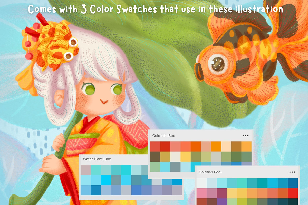 Whimsical iBox kawaii procreate brus, a Brush Add-On by ProcreateiBox (Photo 8 of 8)
