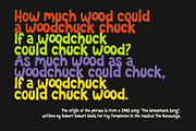 Laughing Matters: Comedy Font, a Font by Wingsart Studio (Thumbnail 8 of 16)
