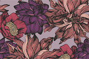 Floral seamless pattern, a Pattern Graphic by Elona Laff (Thumbnail 2 of 4)
