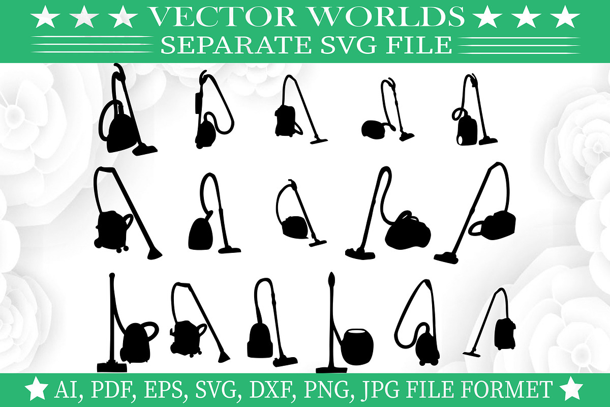 Vacuum SVG, Machine, Vacuum SVG, an Object Graphic by VectorWorlds