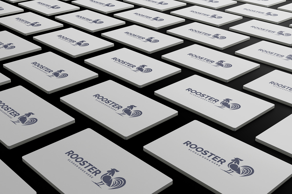 Silhouette Rooster Logo Design, a Branding & Logo Template by Artnivora.Std (Photo 4 of 5)