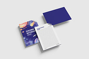 Notebook Mockup, a Product Mockup by Indah (Thumbnail 2 of 6)