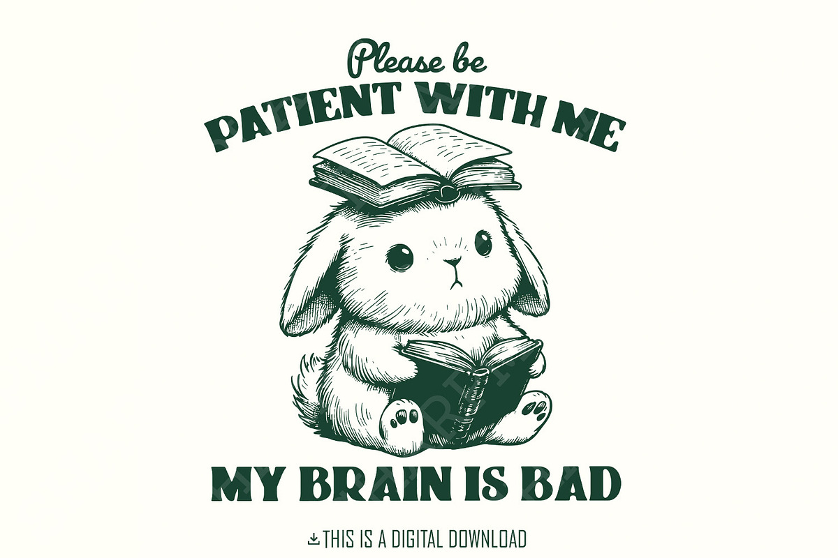 Bad Brain PNG, Retro Mental Health, an Illustration by SharpMarketplace (Photo 1 of 9)