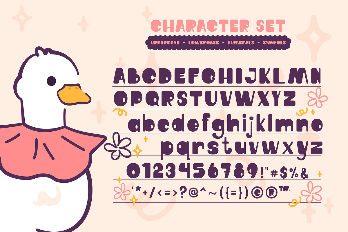 Waddles – Playfull Font, a Sans Serif Font by Huge Dream Studio (Photo 3 of 7)