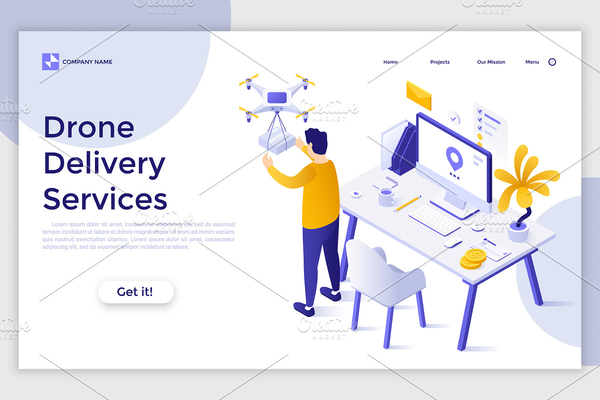 Isometric Solutions Mini. Part 3, a Templates & Theme by Andrew Kras Design (Photo 13 of 16)