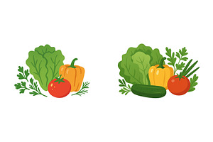 Colorful assortment of fresh, a Food & Drink Photo by ZinetroN