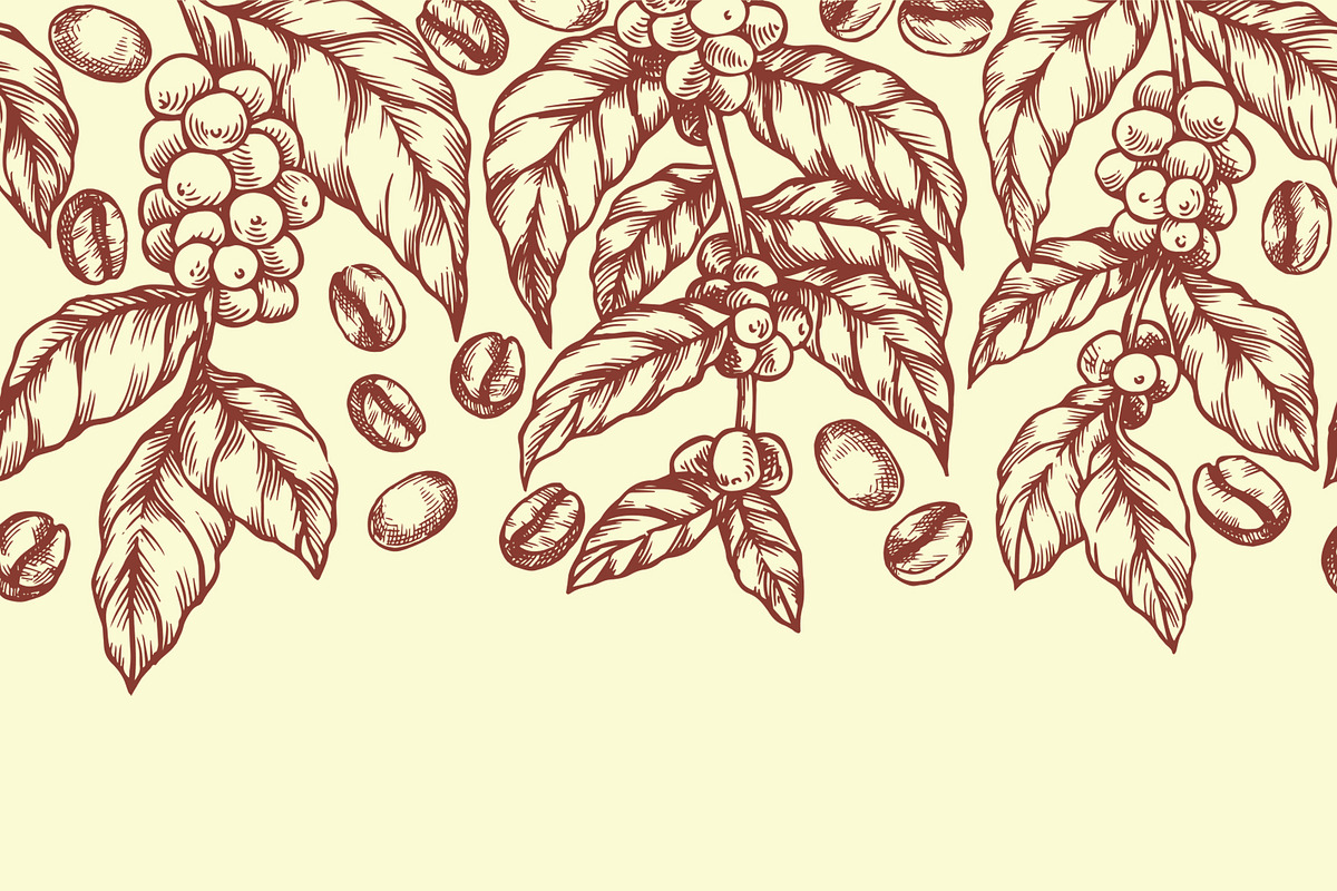 Coffee. Retro collection, a Food Illustration by made by Tanya (Photo 5 of 6)
