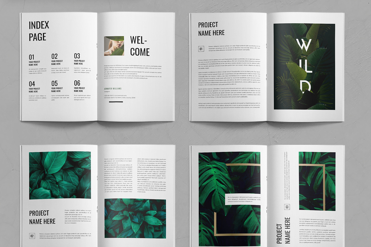 Nature Magazine Template, a Magazine Template by ContestDesign (Photo 2 of 3)
