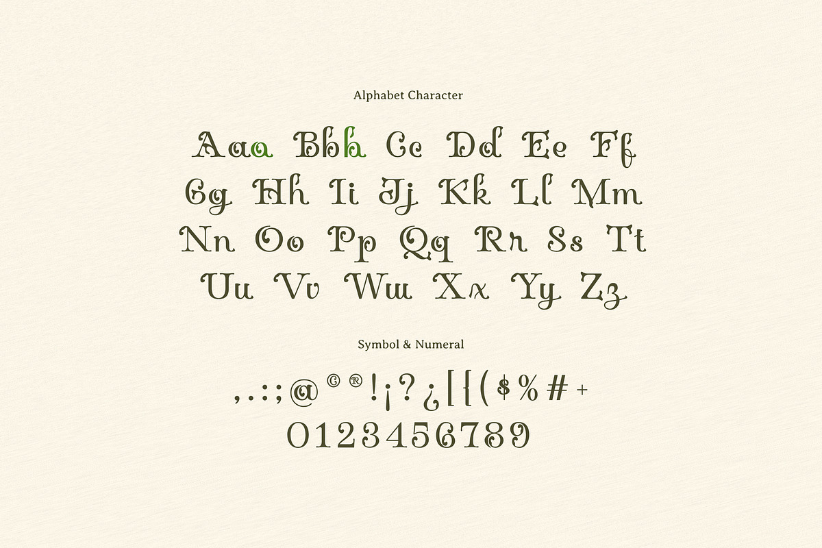 Dophair Fantasy Serif Display Font, a Serif Font by Imoodev (Photo 6 of 7)
