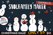 Snowman Family Maker, a Person Illustration by plaidGecko (Thumbnail 1 of 7)