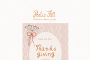 Fall Cottagecore Illustration Frames, a Decorative Illustration by whiteheartdesign (Thumbnail 14 of 19)