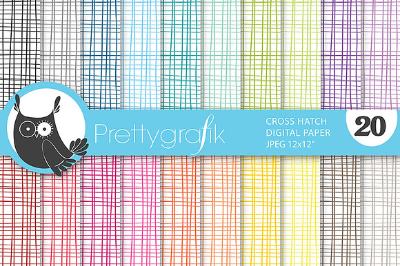 string cross hatch digital paper preview 2
