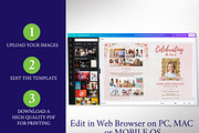 Floral Tabloid Funeral Program, a Brochure Template by Four C Graphic (Thumbnail 7 of 10)