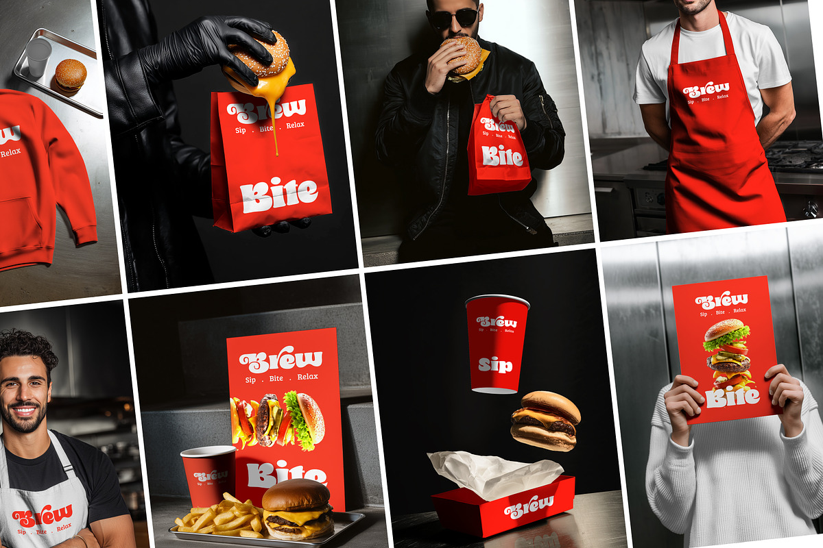 Raytas Cafe Branding Mockup Set, a Merchandise Mockup by Raytas Studio (Photo 6 of 11)