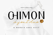 Chimon Font Duo, a Sans Serif Font by Madjack.font (Thumbnail 1 of 9)
