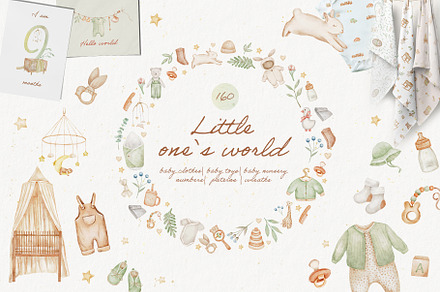 Little ones world, an Object Illustration by Lidberia