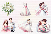 Cute Wedding  Clipart, an Illustration by CreationArt (Thumbnail 5 of 7)
