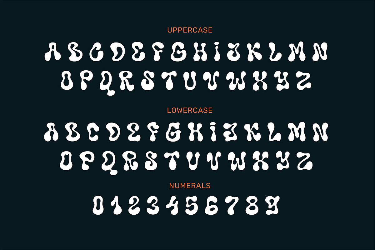 Frogs Dream - Bubble Font, a Font by Wacaksara Co. (Photo 11 of 12)