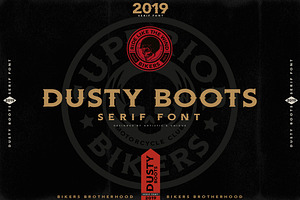 DUSTY BOOTS - Serif Font