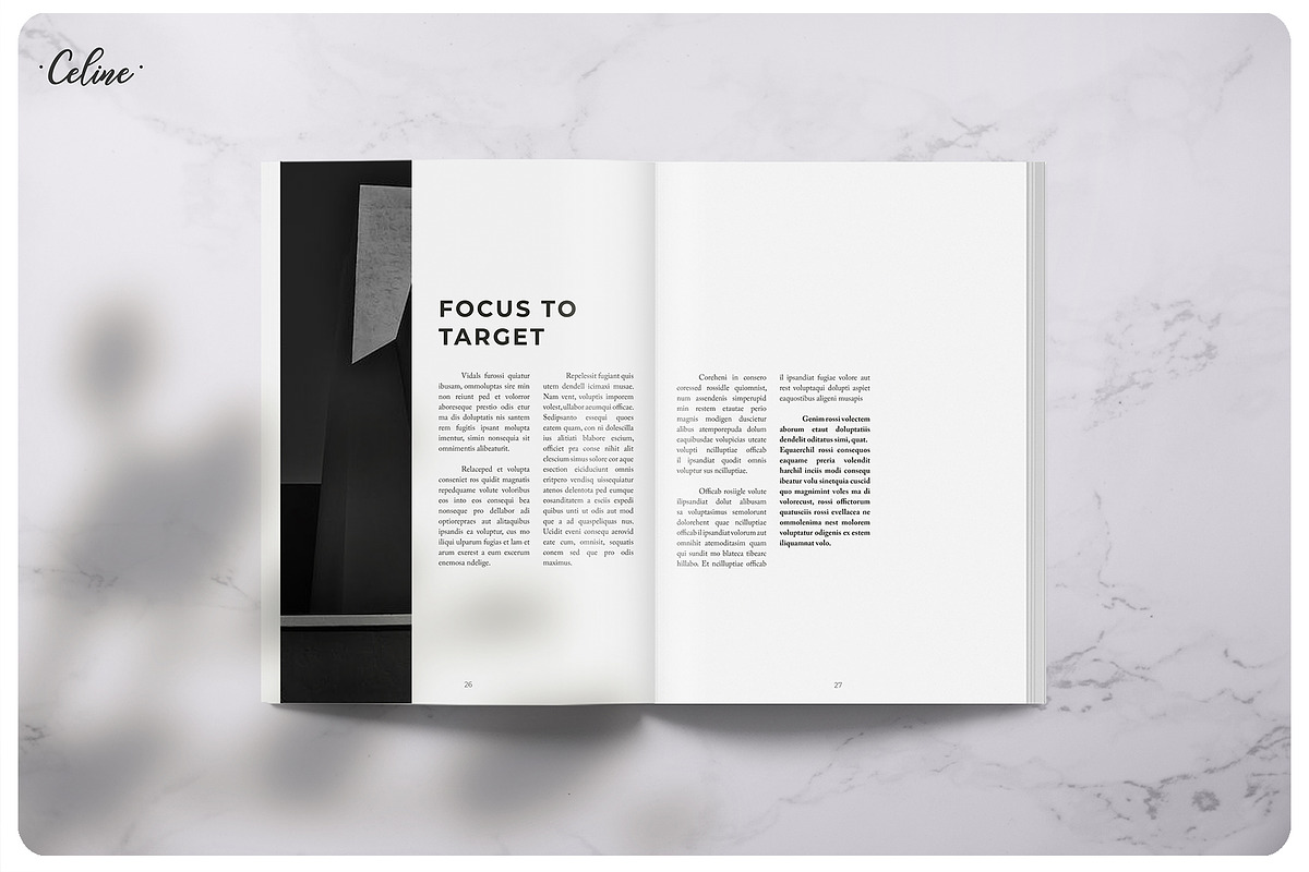 LENS' Photography Portfolio Template, a Magazine Template by Celine Studio (Photo 11 of 12)