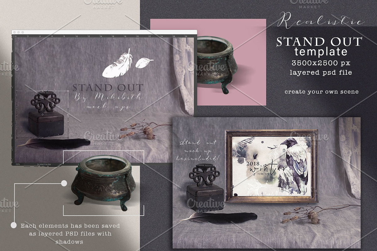 Mockup Scene Creators, a Presentation Template by Alisa Mikibith Art (Photo 13 of 19)
