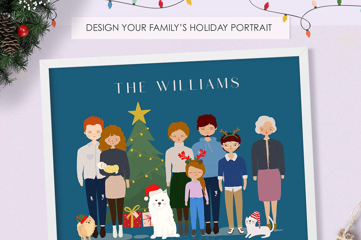 Portrait Creator – People & Family, an Object Graphic by 7th Avenue Designs (Photo 13 of 23)