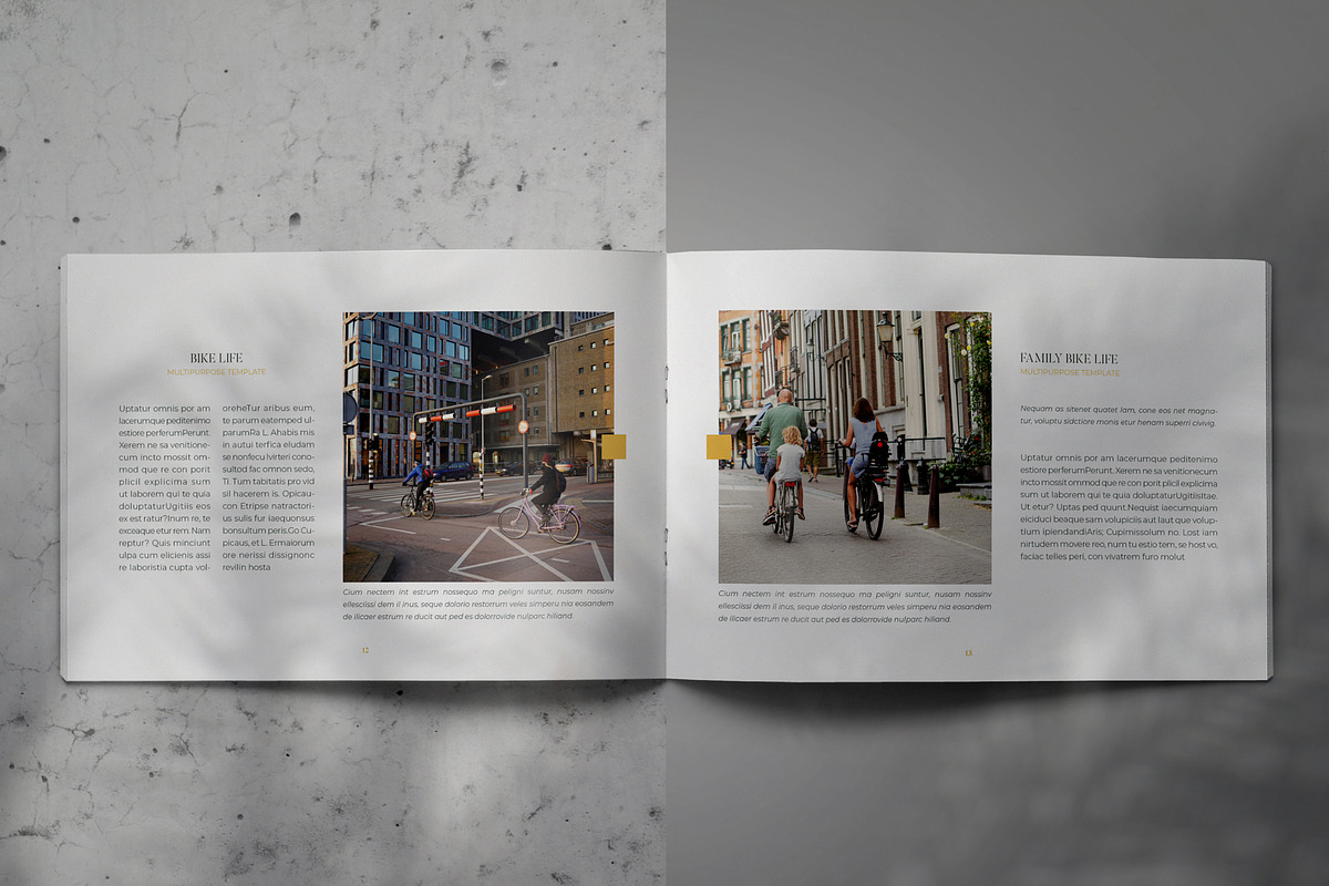 BIKELIFE Lookbook Brochure Template, a Brochure Template by Indotitas (Photo 7 of 8)