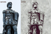 Poly Poster Photoshop Action, an Action Add-On by AB-TheDesigner (Thumbnail 4 of 5)
