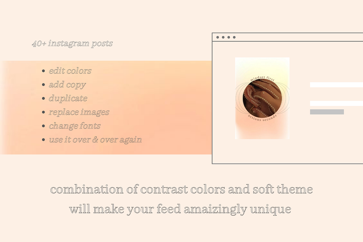 Wink Template, a Social Media Template by The Magic Glow Co. (Photo 3 of 5)