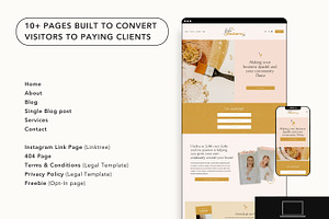 Squarespace 7.1 Boho Business