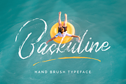 Baskuline Hand Brush Typeface, a Script Font by zeenesia (Thumbnail 1 of 10)