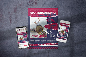 Skateboard Competition - Flyer Media