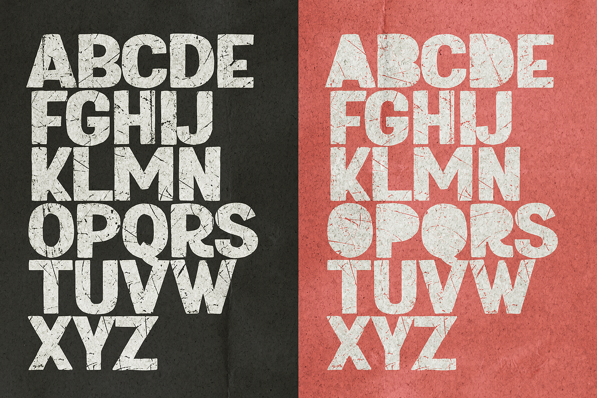 Roads Block - Heavy and Powerful, a Sans Serif Font by figuree studio (Photo 4 of 9)