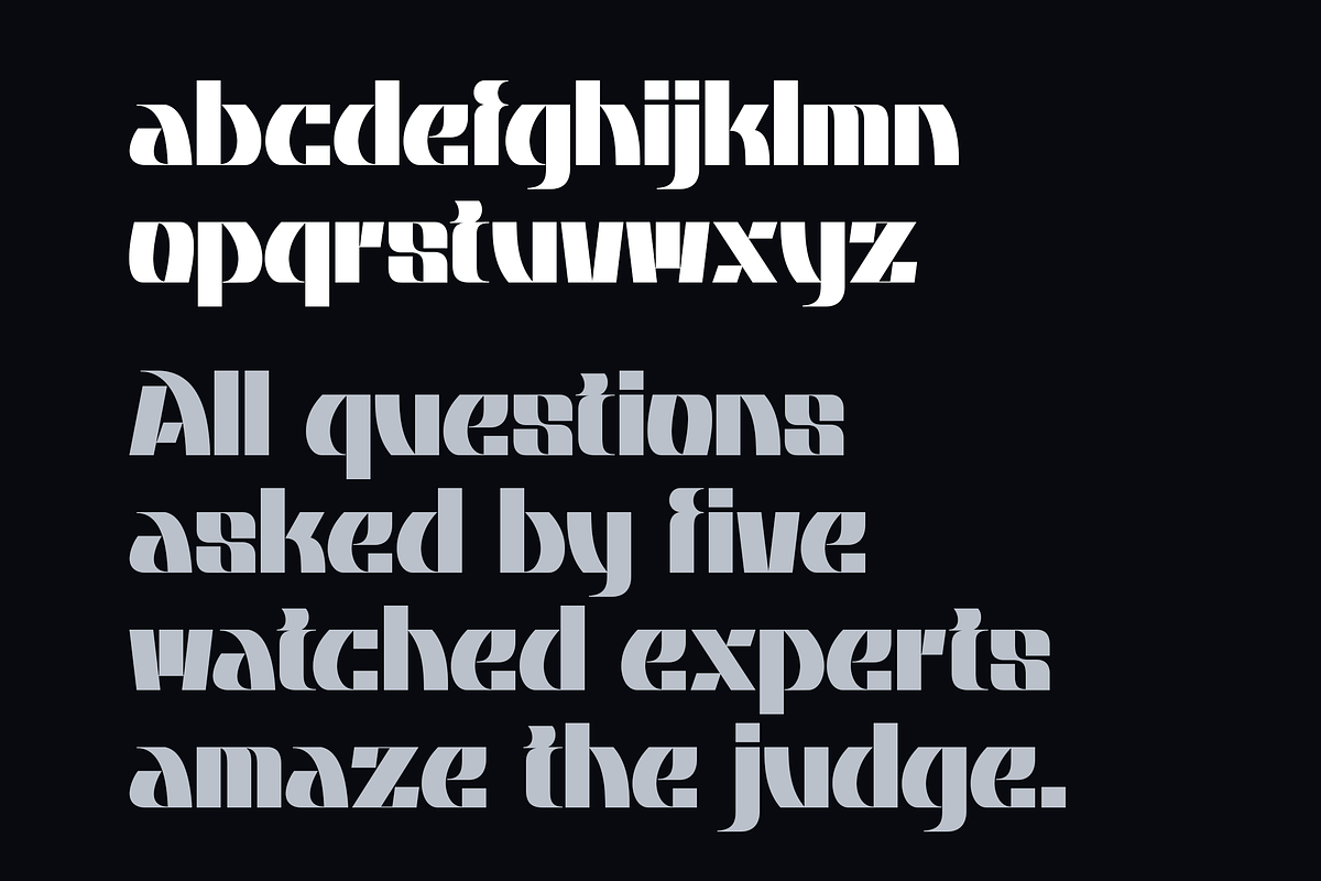 NOYR - Modern Typeface, a Sans Serif Font by Sign Studio (Photo 5 of 10)